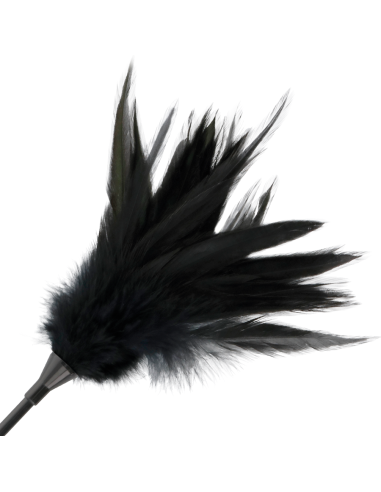 DARKNESS FUSTA CON PLUMA NEGRO