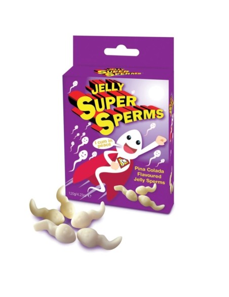 SPENCERFLETWOOD JELLY SUPER SPERM GOMINOLAS FORMA ESPERMA 120 GR