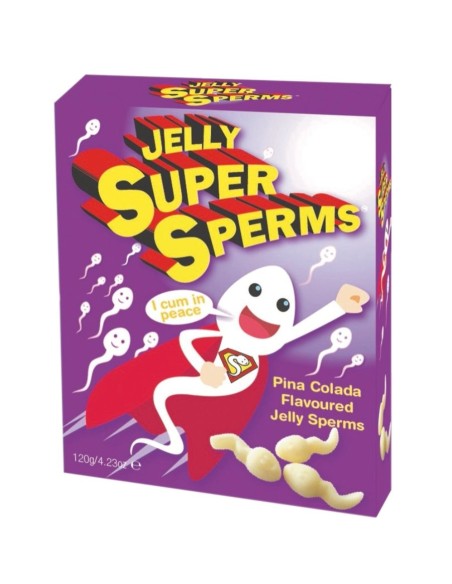 SPENCERFLETWOOD JELLY SUPER SPERM GOMINOLAS FORMA ESPERMA 120 GR