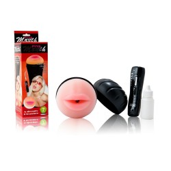 BOCA MASTURBADOR CON VIBRADOR 7 RITMOS 2