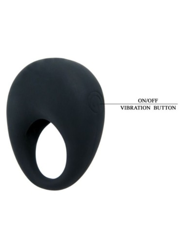 ANILLO VIBRADOR TRAP DE PRETTY LOVE NEGRO