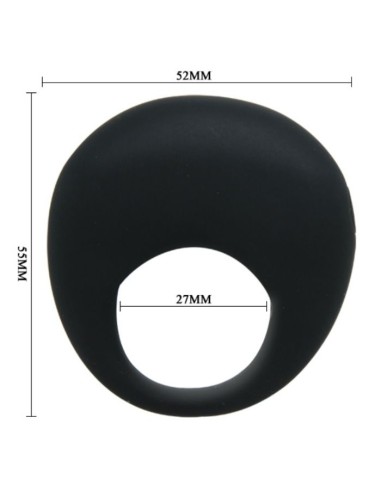 ANILLO VIBRADOR TRAP DE PRETTY LOVE NEGRO