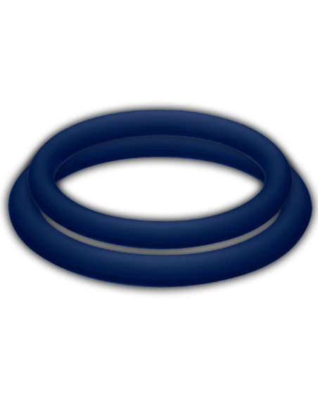 POTENZ DUO AZUL ANILLOS PENE MEDIANO SIZE M