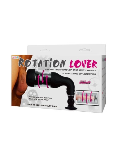 ROTATION LOVER MASTURBADOR AUTOMATICO C ADATADOR