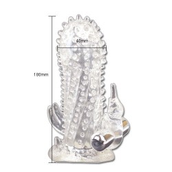 LY BAILE BRAVE EXTENSION PENE VIBRADOR RABBIT 2