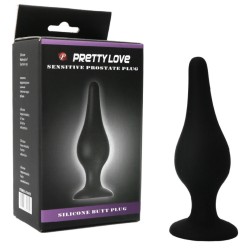 PRETTY LOVE BOTTOM PLUG ERGONOMICO SILICONA 14 CM 2