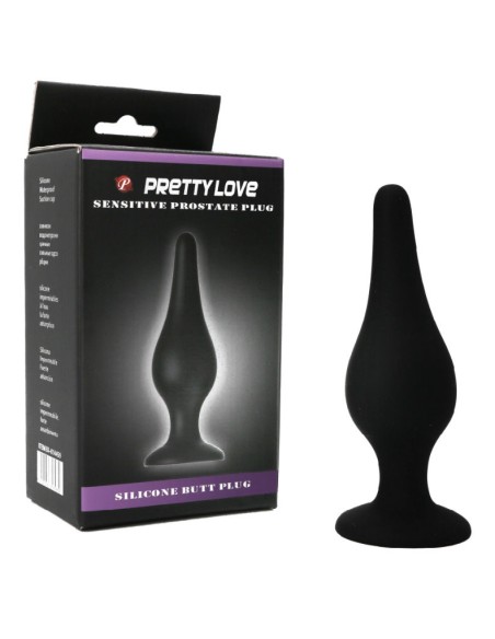 PRETTY LOVE BOTTOM PLUG ERGONOMICO SILICONA 14 CM