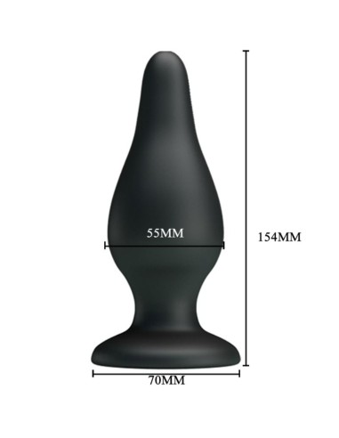 PRETTY LOVE BOTTOM PLUG ERGONOMICO SILICONA 154 CM