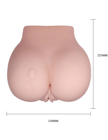 CRAZY BULL VAGINA Y ANO CON TATUAJE REALISTICOS CON VIBRACION