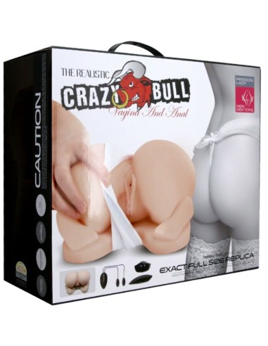 CRAZY BULL TRASERO REALISTICO POSICION PERRITO DOBLE CANAL