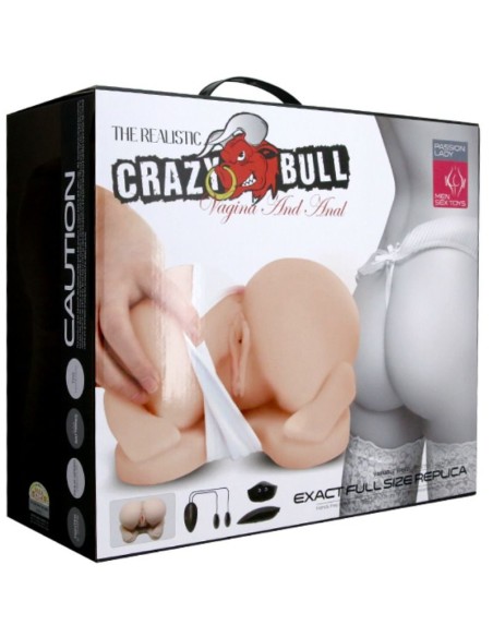 CRAZY BULL TRASERO REALISTICO POSICION PERRITO DOBLE CANAL