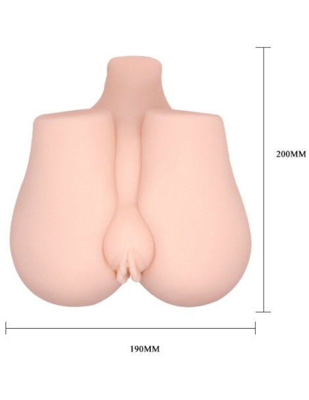 CRAZY BULL VAGINA Y ANO REALISTICOS CON VIBRACION POSICION 3