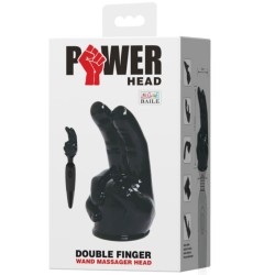 POWER HEAD CABEZAL INTERCAMBIABLE PARA MASAJEADOR DISENO MANO 2