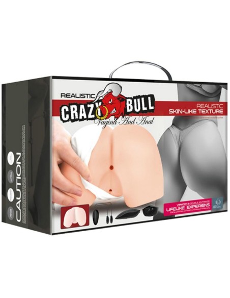 CRAZY BULL VAGINA Y ANO REALISTICOS CON VIBRACION POSICION 4