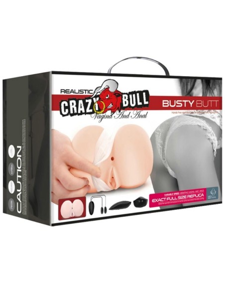 CRAZY BULL VAGINA Y ANO REALISTICOS CON VIBRACION POSICION 6