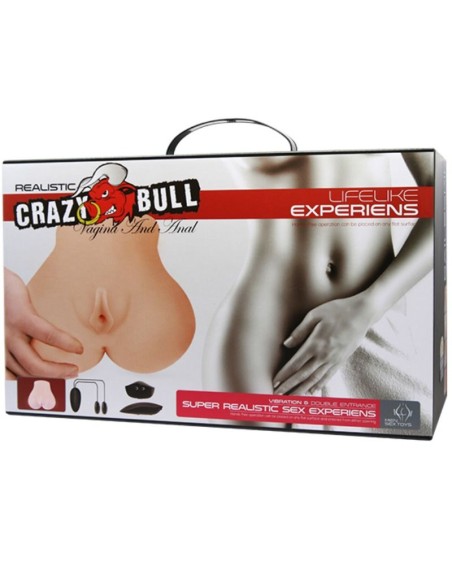 CRAZY BULL VAGINA Y ANO REALISTICOS CON VIBRACION POSICION 7