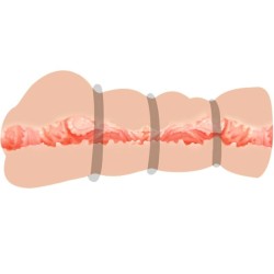 CRAZY BULL VAGINA MASTURBADOR CON ANILLOS 2