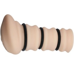 CRAZY BULL MASTURBADOR CON ANILLOS MODELO VAGINA 2 2