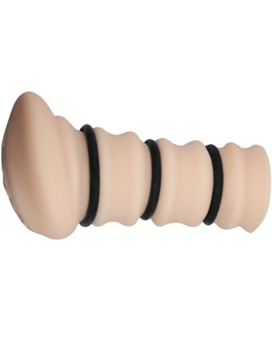 CRAZY BULL MASTURBADOR CON ANILLOS MODELO VAGINA 2