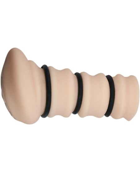 CRAZY BULL MASTURBADOR CON ANILLOS MODELO VAGINA 2