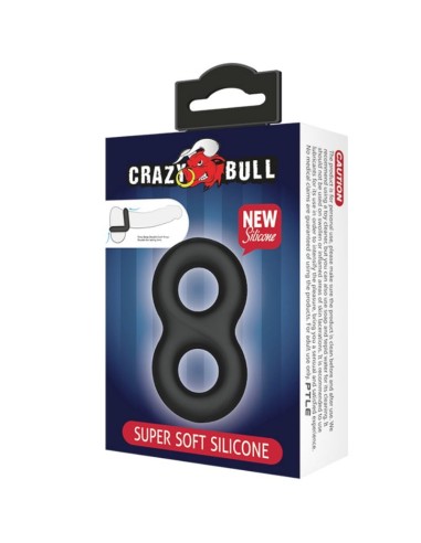 CRAZY BULL ANILLO DOBLE SILICONA MEDICA