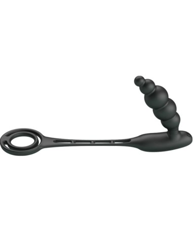 PRETTY LOVE BOTTOM ANILLOS PENE CON PLUG VIBRADOR