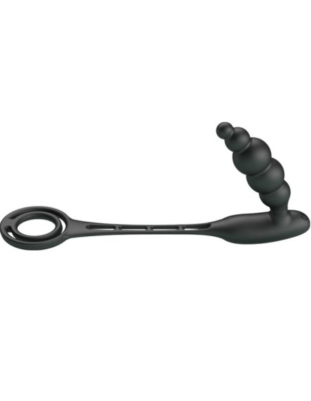 PRETTY LOVE BOTTOM ANILLOS PENE CON PLUG VIBRADOR