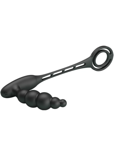 PRETTY LOVE BOTTOM ANILLOS PENE CON PLUG VIBRADOR