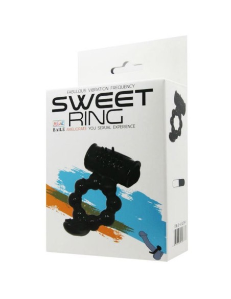 BAILE SWEET RING ANILLO CON DOBLE ESTIMULADOR