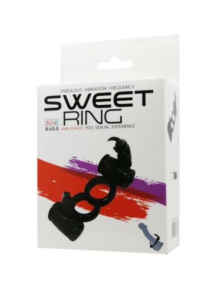 BAILE SWEET RING ANILLO DOBLE CON RABBIT DOBLE