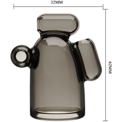 BAILE FUNDA VIBRADORA VIBRATING CRYSTAL CAP I 2