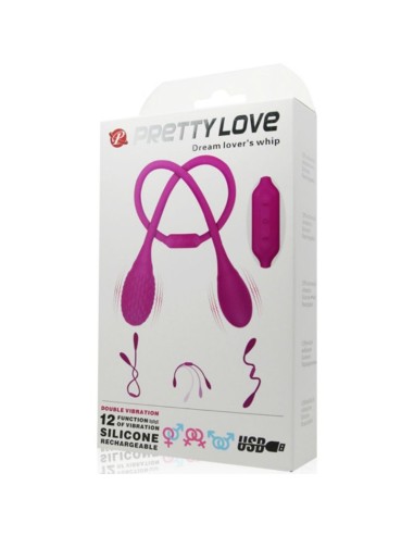 PRETTY LOVE ESTIMULADOR UNISEX DREAM LOVER S WHIP 2