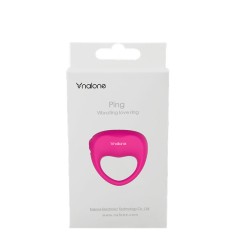 NALONE VIBRATING LOVE ANILLO VIBRADOR ROSA 2