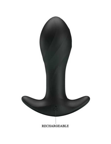 PRETTY LOVE VIBRADOR ANAL NEGRO