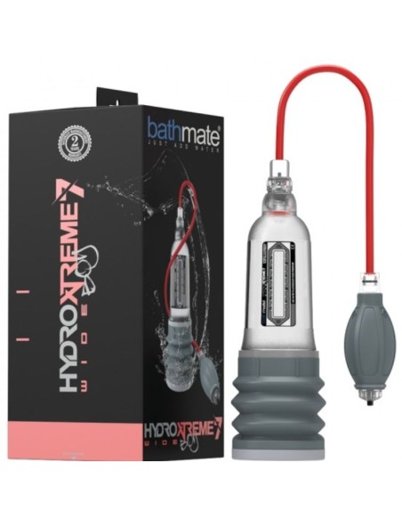 BATHMATE HYDROXTREME 7 WIDE TRANSPARENTE BATHMATE HYDROXTREME 7 WIDE TRANSPARENTE