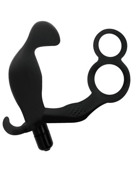ADDICTED TOYS PLUG ANAL CON ANILLA DOBLE PENE Y TESTICULOS NEGRO ADDICTED TOYS PLUG ANAL CON ANILLA DOBLE PENE Y TESTICULOS NEGRO
