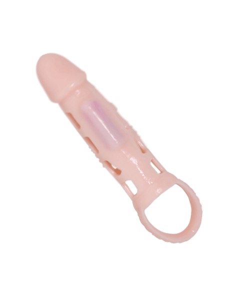 BAILE FUNDA EXTENSORA PENE CON VIBRACION Y STRAP 135 CM