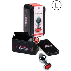 SECRETPLAY PLUG ANAL ROJO L 2