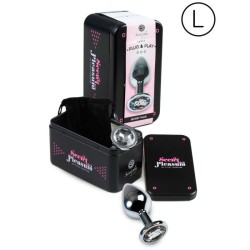 SECRETPLAY PLUG ANAL TRANSPARENTE L 2