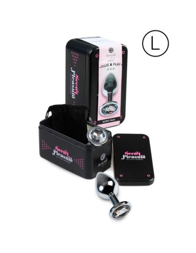 SECRETPLAY PLUG ANAL TRANSPARENTE L