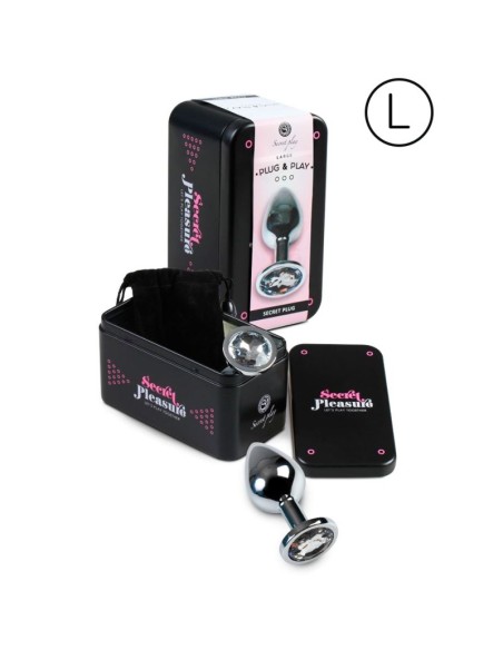 SECRETPLAY PLUG ANAL TRANSPARENTE L