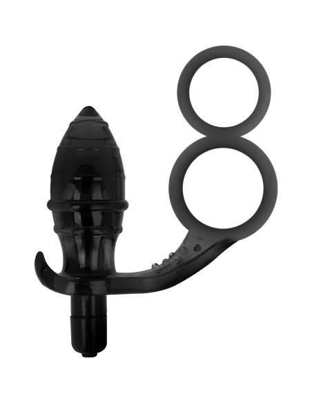 ADDICTED TOYS PLUG ANAL CON ANILLA DOBLE NEGRO ADDICTED TOYS PLUG ANAL CON ANILLA DOBLE NEGRO