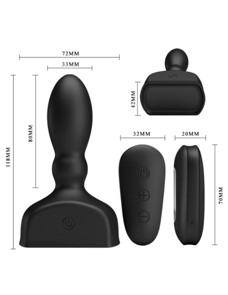 PRETTY LOVE MR PLAY PLUG ANAL HINCHABLE 121 CM