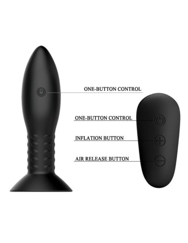 PRETTY LOVE MR PLAY PLUG CON BOLAS ROTADORAS 13 CM