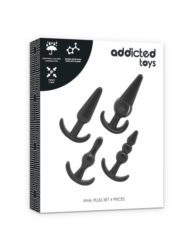 ADDICTED TOYS SET 4 PLUGS ANALES