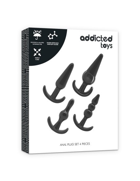 ADDICTED TOYS SET 4 PLUGS ANALES