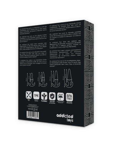 ADDICTED TOYS SET 4 PLUGS ANALES