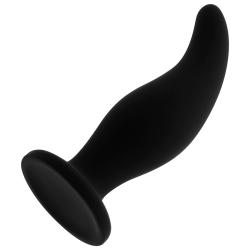 OHMAMA PLUG ANAL SILICONA CURVADO PUNTO P 12 CM 2