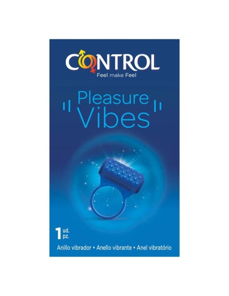 CONTROL PLEASURE VIBES ANILLO VIBRADOR