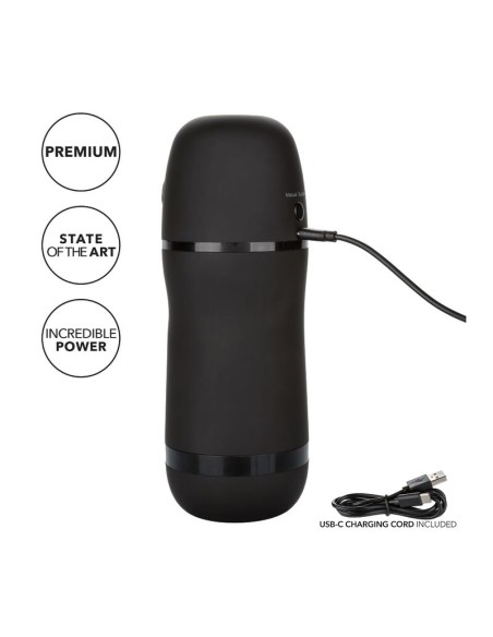 CALEX OPTIMUM POWER MASTURBADOR CON VIBRACION Y SUCCION